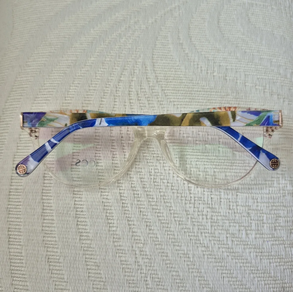 Coco Song Women's Eyeglasses CCS103 Clear Full Rim Col. 6 55/17/140 NEW